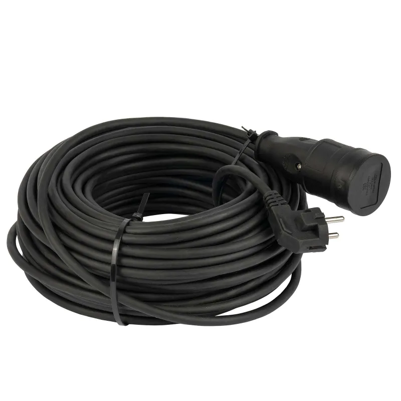 Удлинитель 40м 1 розетка с заземлением 3500Вт IP44 TDM_1