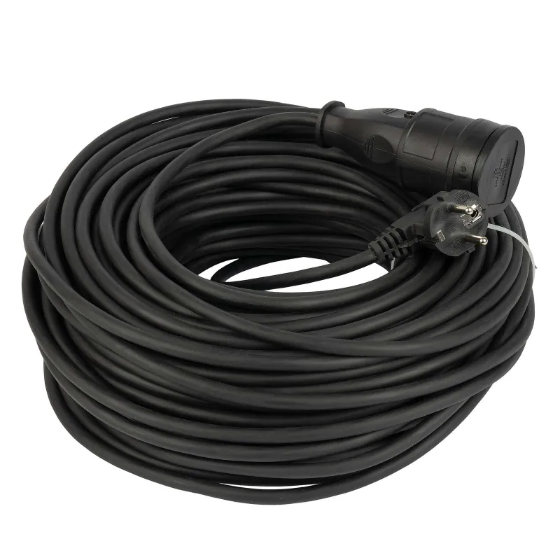 Удлинитель 50м 1 розетка с заземлением 3500Вт IP44 TDM_1