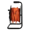 Удлинитель на катушке 30м 4 розетки с заземлением 3500Вт IP44 TDM_3