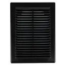 Решетка вентиляционная пластик черная 150x200 мм Era_2