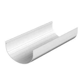 Изображение товара Желоб водосточный ТЕХНОНИКОЛЬ Оптима белый 3 м диаметр 120 мм для кровли Изображение товара Желоб водосточный ТЕХНОНИКОЛЬ Оптима белый 3 м диаметр 120 мм для кровли