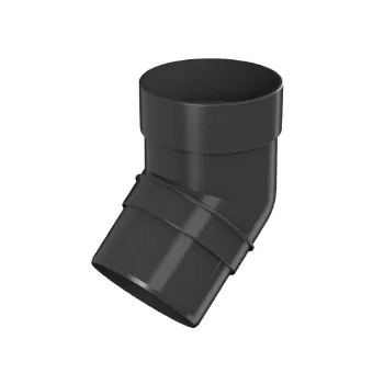 Изображение товара Колено трубы 135° Технониколь Оптима черное диаметр 80 мм Изображение товара Колено трубы 135° Технониколь Оптима черное диаметр 80 мм