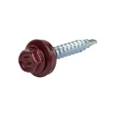 Саморез кровельный 4,8х35мм красное вино (RAL 3005) 250шт Daxmer_1