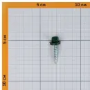 Саморез кровельный 4,8х29мм зеленый (RAL 6005) 250шт Daxmer_4