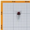 Саморез кровельный 4,8х29мм красное вино (RAL 3005) 250шт Daxmer_4