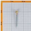 Саморез кровельный 4,8х70мм слоновая кость (RAL 1014) 100шт Daxmer_5