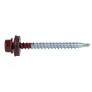 Саморез кровельный 4,8х50мм красное вино (RAL 3005) 150шт Daxmer_2