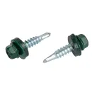 Саморез кровельный 5,5х25мм зеленый (RAL 6005) 250шт Daxmer_3