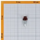 Саморез кровельный 5,5х25мм красное вино (RAL 3005) 250шт Daxmer_4