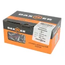 Саморез кровельный 5,5х25мм красное вино (RAL 3005) 250шт Daxmer_5