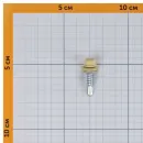 Саморез кровельный 5,5х25мм слоновая кость (RAL 1014) 250шт Daxmer_4