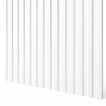 Изображение товара Профнастил С-8 1200х2000 мм белый оцинкованный с покрытием полиэстер Изображение товара Профнастил С-8 1200х2000 мм белый оцинкованный с покрытием полиэстер