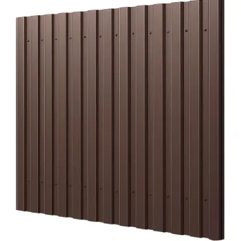 Изображение товара Профнастил С8 1200х2000мм 0,4мм (RAL 8017) Steelmatt шоколад Изображение товара Профнастил С8 1200х2000мм 0,4мм (RAL 8017) Steelmatt шоколад