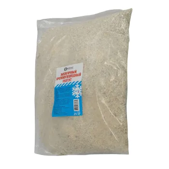 Изображение товара Реагент противогололедный 25кг - безопасное и эффективное средство для зимних дорог Изображение товара Реагент противогололедный 25кг - безопасное и эффективное средство для зимних дорог