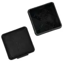 Коробка распределительная накладная под пистолет черная IP66 70x70x40мм Промрукав_4
