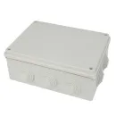 Коробка распределительная для открытой проводки серая IP55 200x150x75мм Промрукав_1