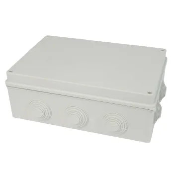 Изображение товара Коробка распределительная для открытой проводки IP55 260х175х90 мм Промрукав Изображение товара Коробка распределительная для открытой проводки IP55 260х175х90 мм Промрукав