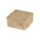Коробка распределительная для открытой проводки сосна IP54 100x100x55 мм TDM_1
