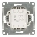 Механизм переключателя проходного двухклавишный AtlasDesign шампань IP20 Systeme Electric_4