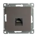 Механизм розетки компьютерной RJ45 5E AtlasDesign мокко IP20 Systeme Electric_2