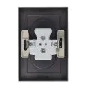 Розетка двухместная без заземления AtlasDesign мокко IP20 Systeme Electric_3