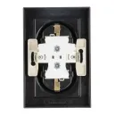 Розетка двухместная с заземлением со шторками AtlasDesign мокко IP20 Systeme Electric_4