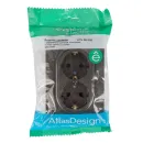 Розетка двухместная с заземлением со шторками AtlasDesign мокко IP20 Systeme Electric_5