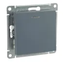 Механизм выключателя одноклавишный с подсветкой AtlasDesign грифель IP20 Systeme Electric_1