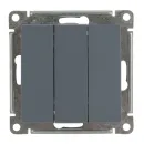 Механизм выключателя трехклавишный AtlasDesign грифель IP20 Systeme Electric_2