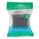 Механизм выключателя трехклавишный AtlasDesign грифель IP20 Systeme Electric_5