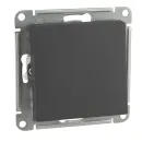 Механизм переключателя проходного одноклавишный AtlasDesign базальт IP20 Systeme Electric_1