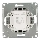 Механизм переключателя проходного одноклавишный AtlasDesign базальт IP20 Systeme Electric_4