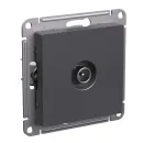 Механизм розетки ТВ проходной AtlasDesign базальт IP20 Systeme Electric_1