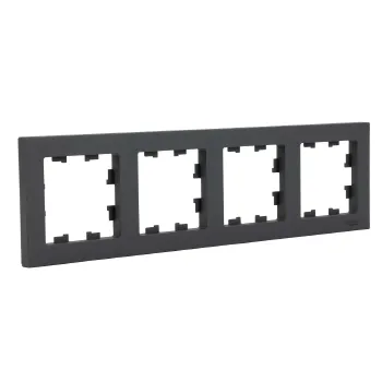 Изображение товара Рамка четырехместная AtlasDesign базы для включателей и розеток Systeme Electric Изображение товара Рамка четырехместная AtlasDesign базы для включателей и розеток Systeme Electric