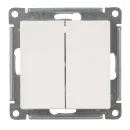 Механизм выключателя двухклавишный AtlasDesign лотос IP20 Systeme Electric_2