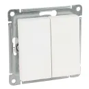 Механизм переключателя проходного двухклавишный AtlasDesign лотос IP20 Systeme Electric_1