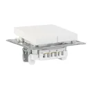 Механизм переключателя проходного двухклавишный AtlasDesign лотос IP20 Systeme Electric_3