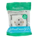 Механизм розетки с заземлением AtlasDesign лотос IP20 Systeme Electric_3