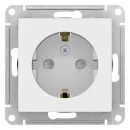 Механизм розетки с заземлением со шторками AtlasDesign лотос IP20 Systeme Electric_2