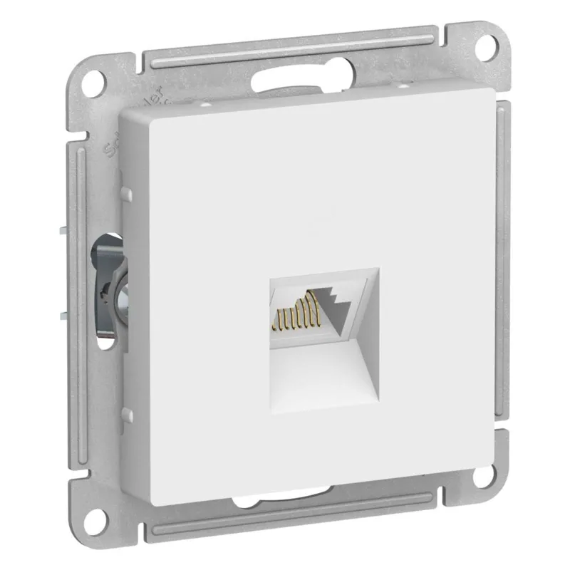 Механизм розетки компьютерная RJ45 5E AtlasDesign лотос IP20 Systeme Electric_1