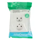 Розетка двухместная без заземления AtlasDesign лотос IP20 Systeme Electric_3