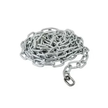 Изображение товара Цепь короткозвенная 3 мм 3 м DIN 766 Tech-Krep для грузоподъемных работ Изображение товара Цепь короткозвенная 3 мм 3 м DIN 766 Tech-Krep для грузоподъемных работ