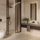 Плитка облицовочная Gracia Ceramica Треви низ 02 400х250х8 мм бежевая матовая_1
