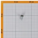 Саморез с прессшайбой шило 4,2х16мм усиленный, коричневый шоколад (RAL 8017) 600шт Daxmer_4