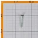 Саморез с прессшайбой шило 4,2х41мм усиленный, cерый графит (RAL 7024) 200шт Daxmer_4