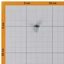 Саморез с прессшайбой шило 4,2х13мм усиленный, cерый графит (RAL 7024) 800шт Daxmer_4