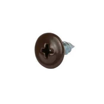 Изображение товара Саморез с прессшайбой шило 4,2х13 мм усиленный коричневый Daxmer 800шт Изображение товара Саморез с прессшайбой шило 4,2х13 мм усиленный коричневый Daxmer 800шт