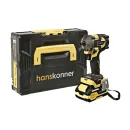 Гайковерт 420Нм 1x4Ач 18В Hanskonner HCD20420BLC_5