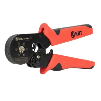 Пресс-клещи КВТ ПКВш-10 для втулочных наконечников