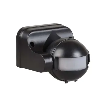 Изображение товара Датчик движения ДД-009 IEK 180° 12 м 1100 Вт IP44 черный Изображение товара Датчик движения ДД-009 IEK 180° 12 м 1100 Вт IP44 черный